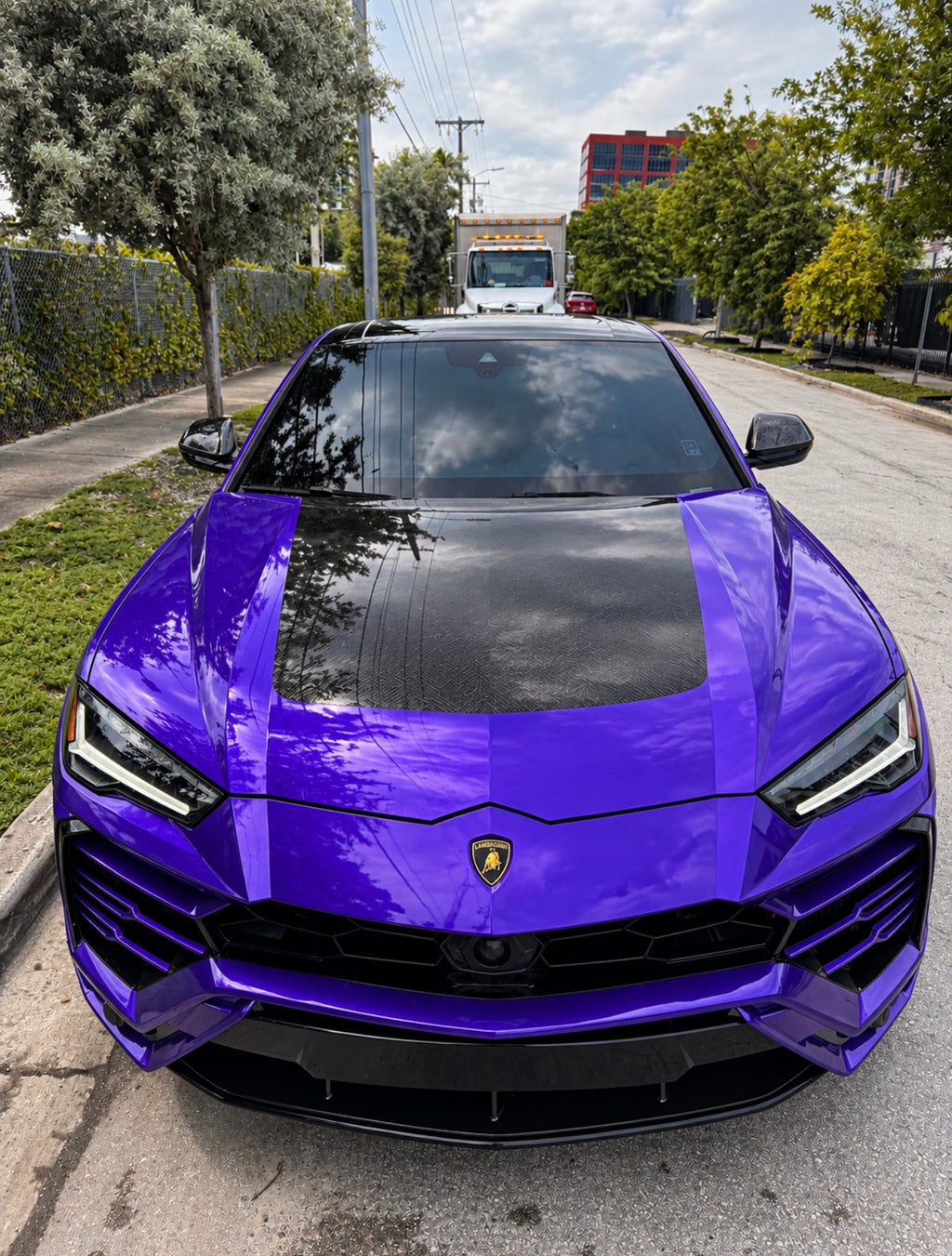 Lamborghini Urus — Purple