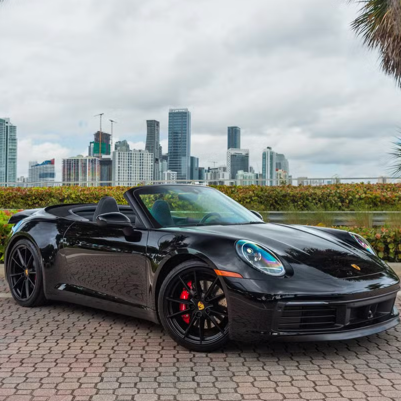 Porsche 911 Carrera S Cabriolet — Black